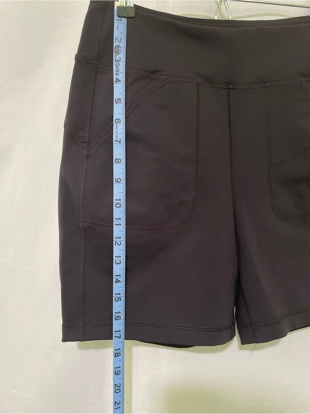 Duluth Trading Co Black Women's NoGA Classic 7” Utility Stretch Shorts Size - Picture 6 of 14